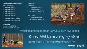 Kärry-SM Jämi 2015 mainos